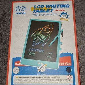 TEKFUN LCD Doodle Board 10in Drawing Pad for Kids, Writing Tablet NIB